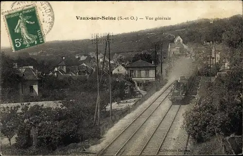 Ak Vaux sur Seine Yvelines, Vue generale