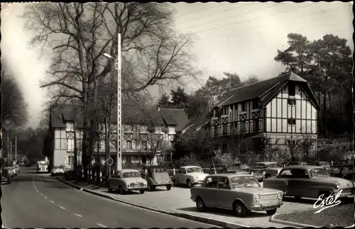 Ak Poigny la Forêt Yvelines, Auberge des Tilleuls