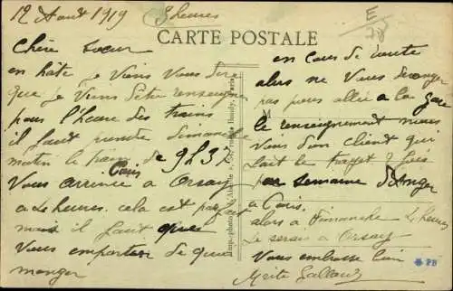 Ak Chatou Yvelines, Rue de Saint Germain