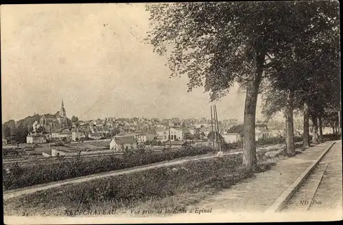 Ak Neufchâteau Vosges, Vue prise de la Route d'Epinal