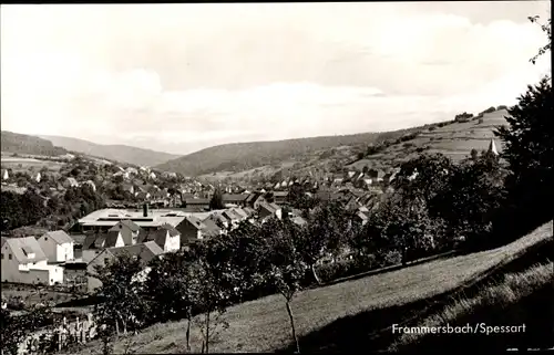 Ak Frammersbach im Spessart Unterfranken, Gesamtansicht