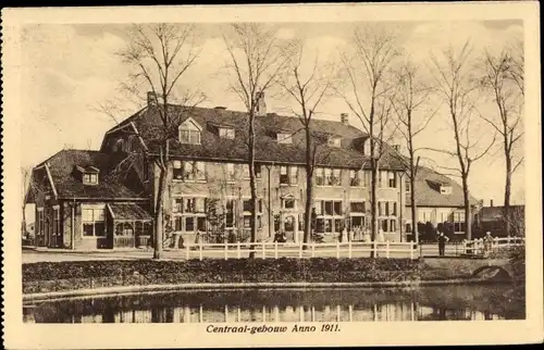 Ak Alphen aan den Rijn Südholland, Centraal-gebouw Anno 1911