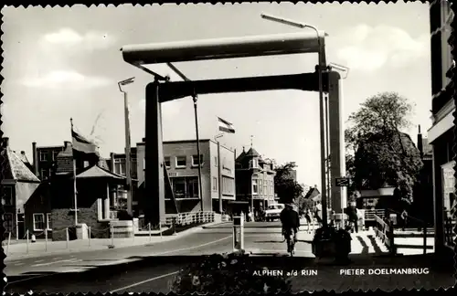 Ak Alphen aan den Rijn Südholland, Pieter Doelmanbrug