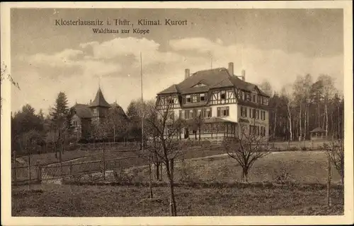 Ak Bad Klosterlausnitz in Thüringen, Waldhaus zur Köppe