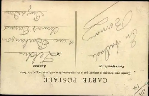 Ak Langrune sur Mer Calvados, Kirche, Straßenpartie, Teilansichten