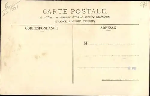 Ak Noisy-le-Sec Seine Saint Denis, Pensionnat de Demoiselles, Boulevard de la Republique