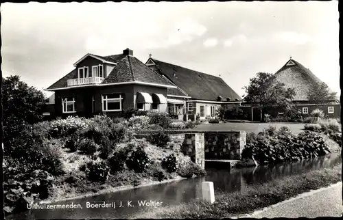 Ak Uithuizermeeden Groningen Niederlande, Boerderij