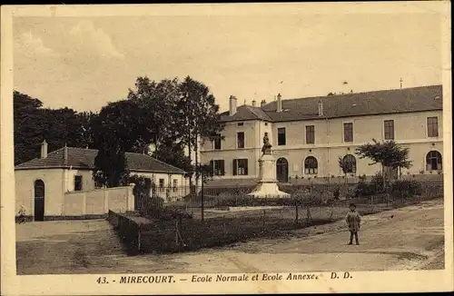Ak Mirecourt Vosges, Ecole Normale et Ecole Annexe