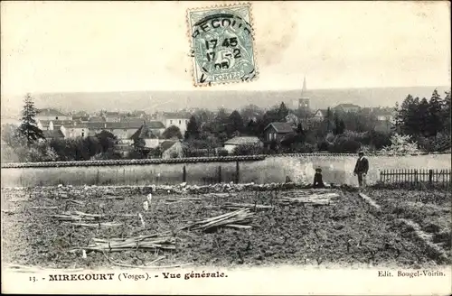 Ak Mirecourt Vosges, Vue generale