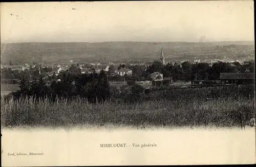 Ak Mirecourt Vosges, Vue generale