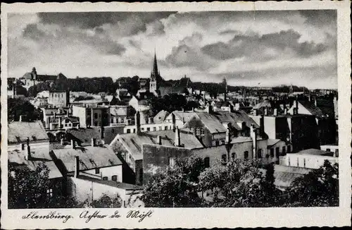 Ak Flensburg in Schleswig Holstein, Panorama