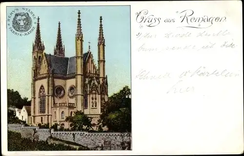 Ak Remagen am Rhein, Kirche