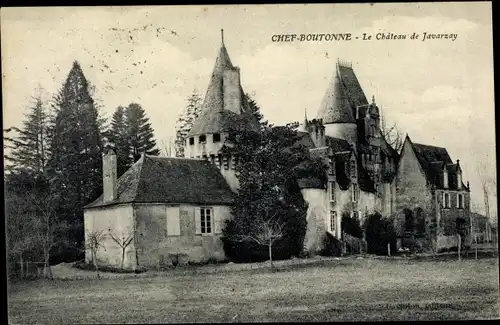 Ak Chef Boutonne Deux Sèvres, Le Chateau de Javarzay