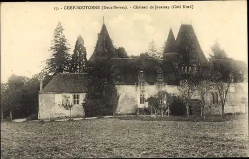 Ak Chef Boutonne Deux Sèvres, Chateau de Javazzay