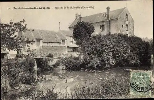 Ak Saint Germain lès Arpajon Essonne, Moulin de la Boisselle