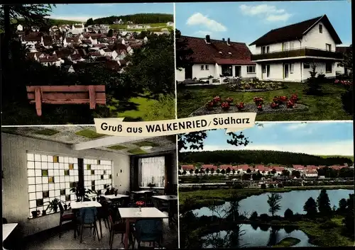 Ak Walkenried am Harz, Pension Speiser, Ort