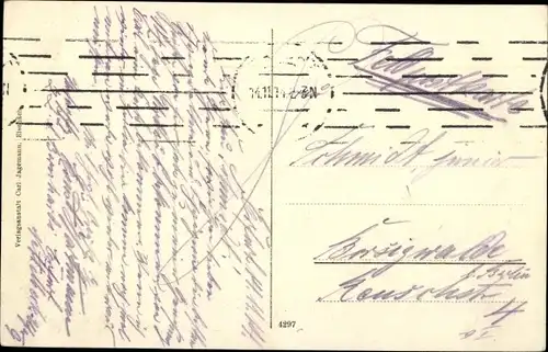 Ak Erfurt in Thüringen, Totalansicht der Stadt, Dom