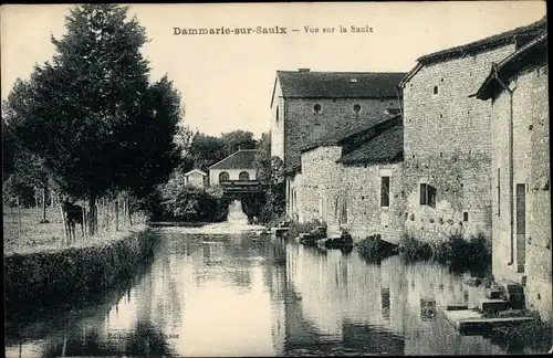 Ak Dammarie sur Saulx Meuse, Vue sur la Saulx