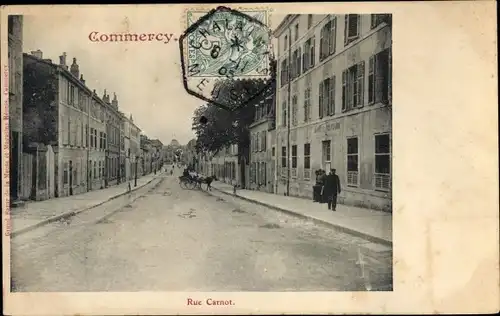 Ak Commercy Meuse, Rue Carnot