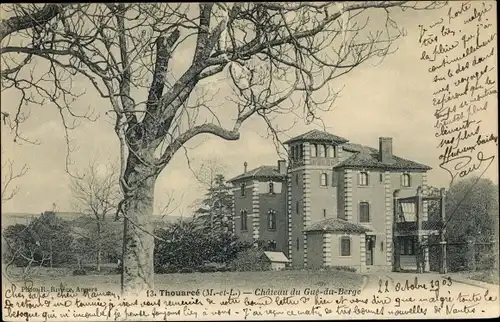 Ak Thouarcé Maine et Loire, Chateau du Gue-du-Berge