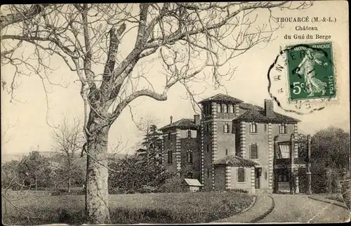 Ak Thouarcé Maine et Loire, Chateau du Gue du Berge