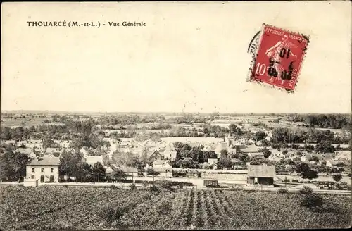 Ak Thouarcé Maine et Loire, Panorama