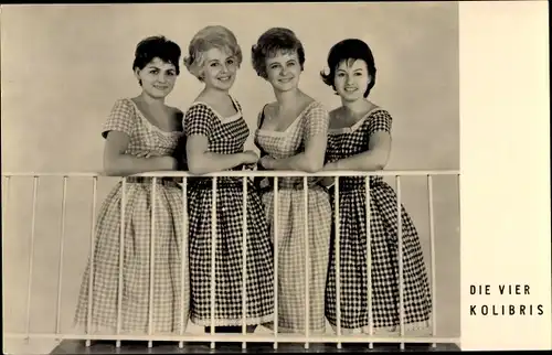 Ak Musikgruppe Die vier Kolibris
