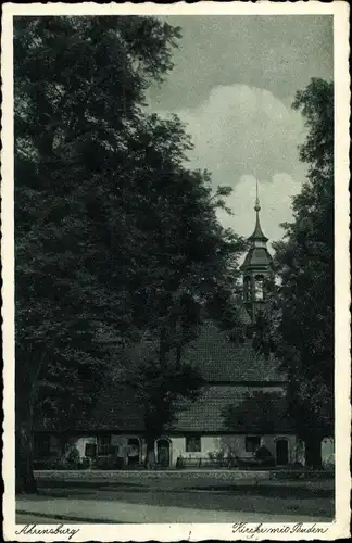 Ak Ahrensburg bei Hamburg, Kirche