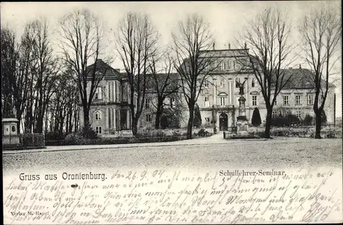 Ak Oranienburg in Brandenburg, Schullehrerseminar