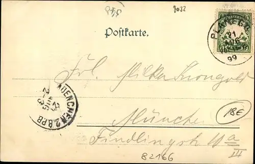 Ak Gräfelfing in Oberbayern, Gasthaus mit Terrasse