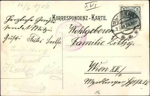 Ak Wien 16. Ottakring Österreich, Partie an der Kaiser Jubiläumswarte