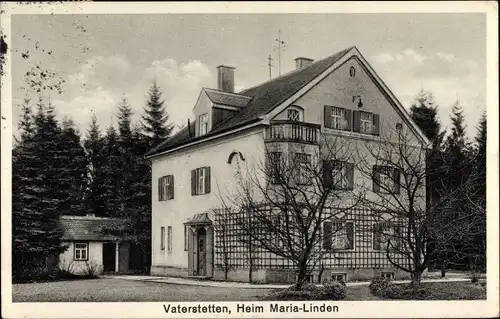 Ak Vaterstetten im Kreis München Oberbayern, Heim Maria Linden