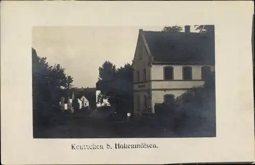 Foto Ak Keutschen Hohenmölsen im Burgenlandkreis, Dorfidyll, Gasthof
