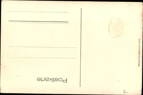 Studentika Ak München Bayern, Burschenschaft Rhenania