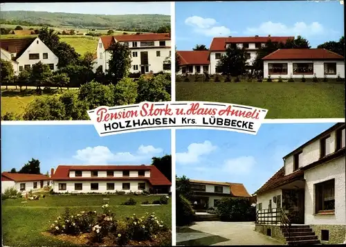 Ak Holzhausen Preußisch Oldendorf Westfalen, Pension Stork, Haus Anneli