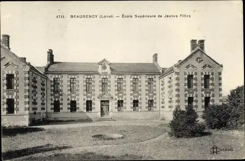 Ak Beaugency Loiret, Ecole Superieure de Jeunes Filles