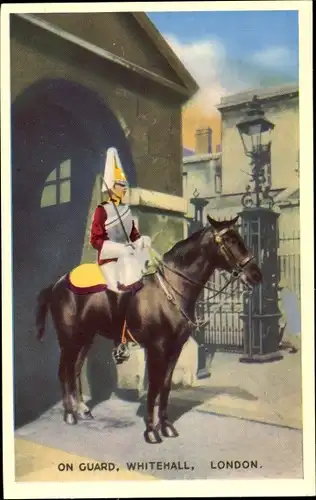 Ak On Guard, Whitehall, Mounted Lifeguardsman