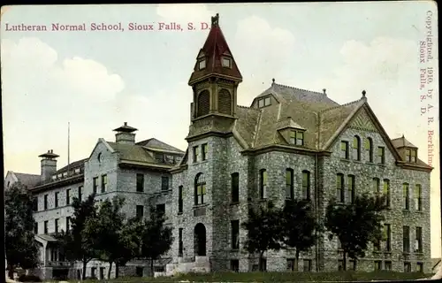 Ak Sioux Falls South Dakota USA, Lutheran Normal School, general view