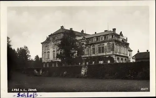 Ak Lysá nad Labem Lissa Elbe Mittelböhmen, Zamek