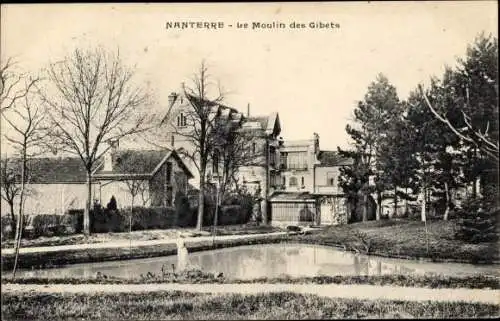 Ak Nanterre Hauts de Seine, Le Moulin des Gibets