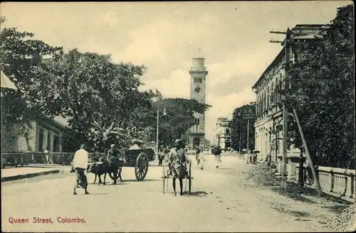 Ak Colombo Ceylon Sri Lanka, Queen Street