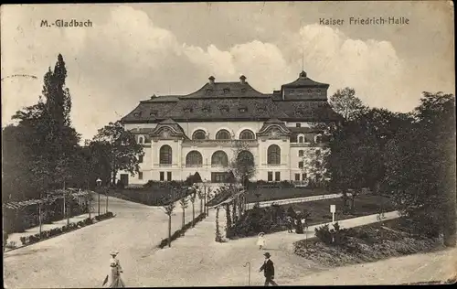 Ak Mönchengladbach in Nordrhein Westfalen, Kaiser Friedrich Halle