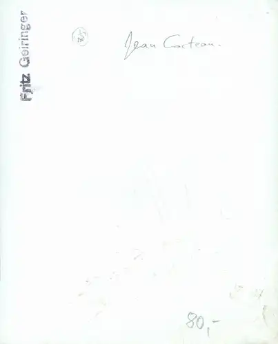 Foto Schriftsteller Jean Cocteau