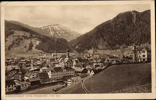 Ak Immenstadt im Allgäu Schwaben, Gesamtansicht