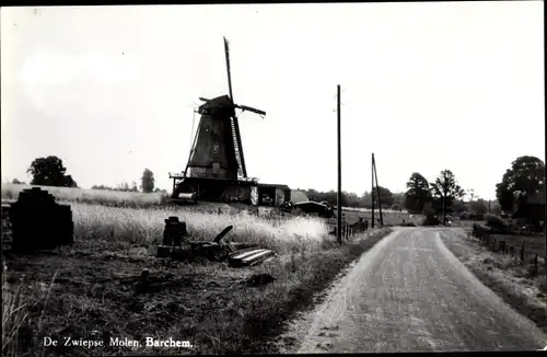 Ak Barchem Gelderland Niederlande, De Zwiepe Molen