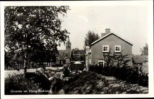 Ak Hoogblokland Südholland, Stadtpartie