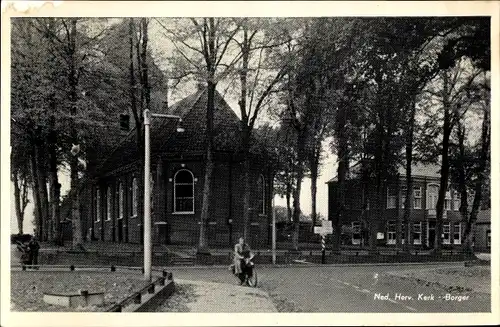 Ak Borger Drenthe Niederlande, Ned Herv Kerk