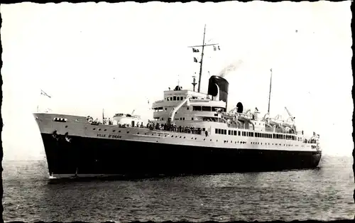Ak Dampfer SS Ville D'Oran, CGT
