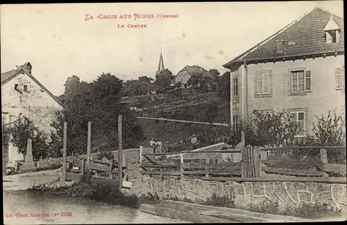 Ak La Croix aux Mines Vosges, Le Centre