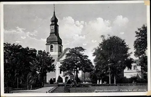 Ak Hohen Neuendorf Oberhavel, Kirche